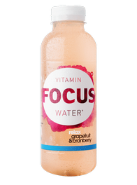 Focus Water Relax Grapefruit und Cranberry